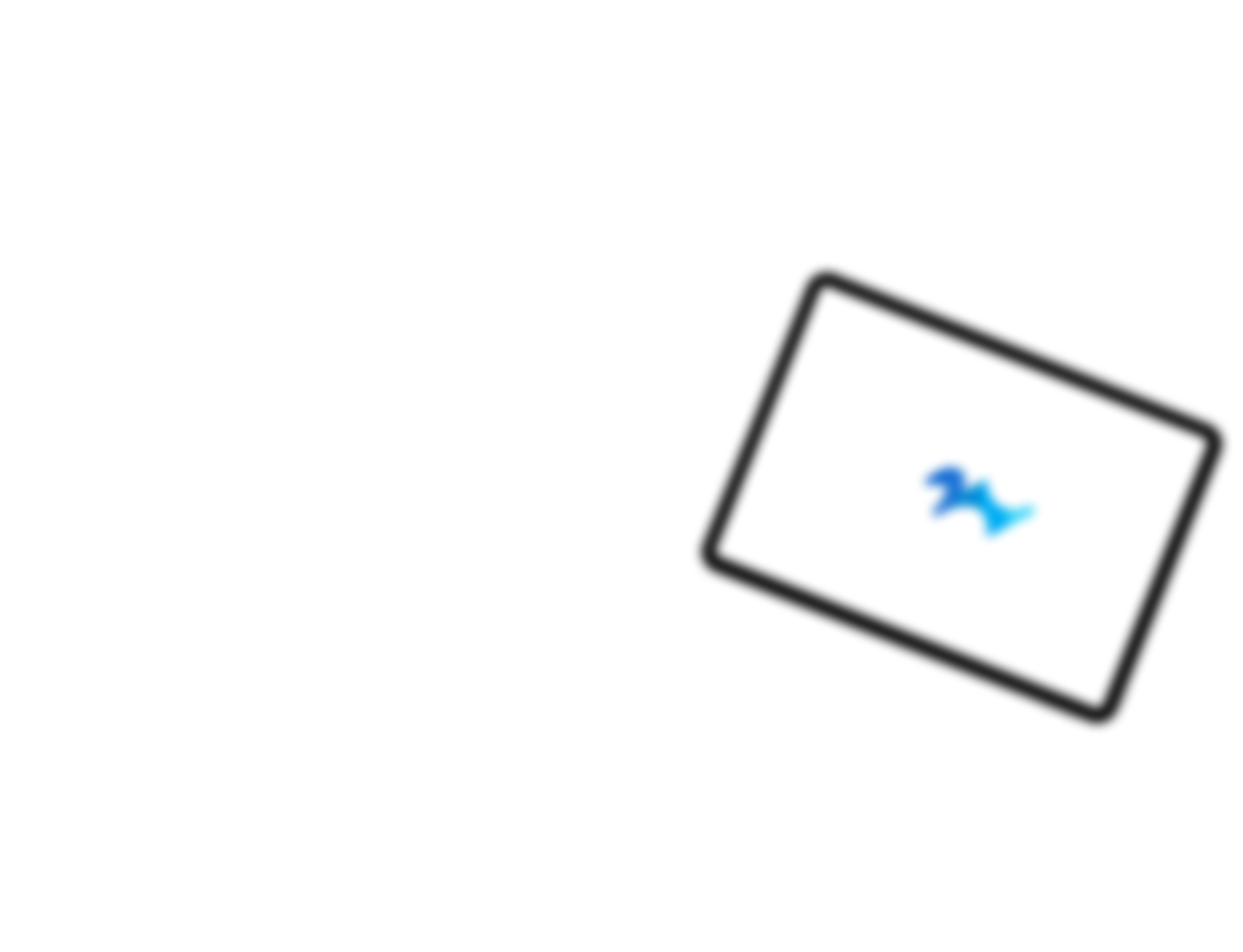 Picture of iPad with Mezzo logo